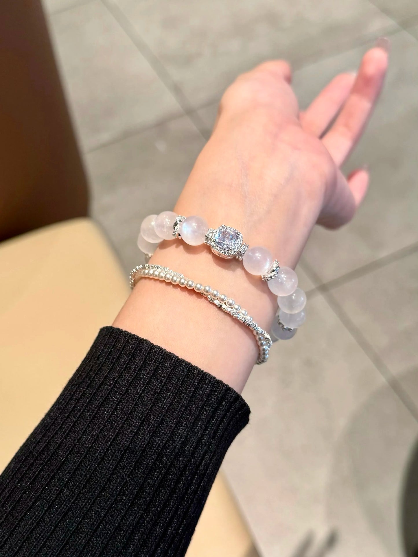 💎 Pure Clarity – Clear Quartz Energy Bracelet