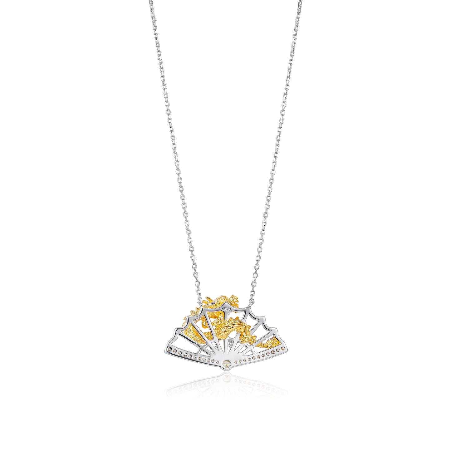 🐉Lacloche X Fatum Secrets Golden Dragon Rising – Dual-Tone Feng Shui Power Pendant
