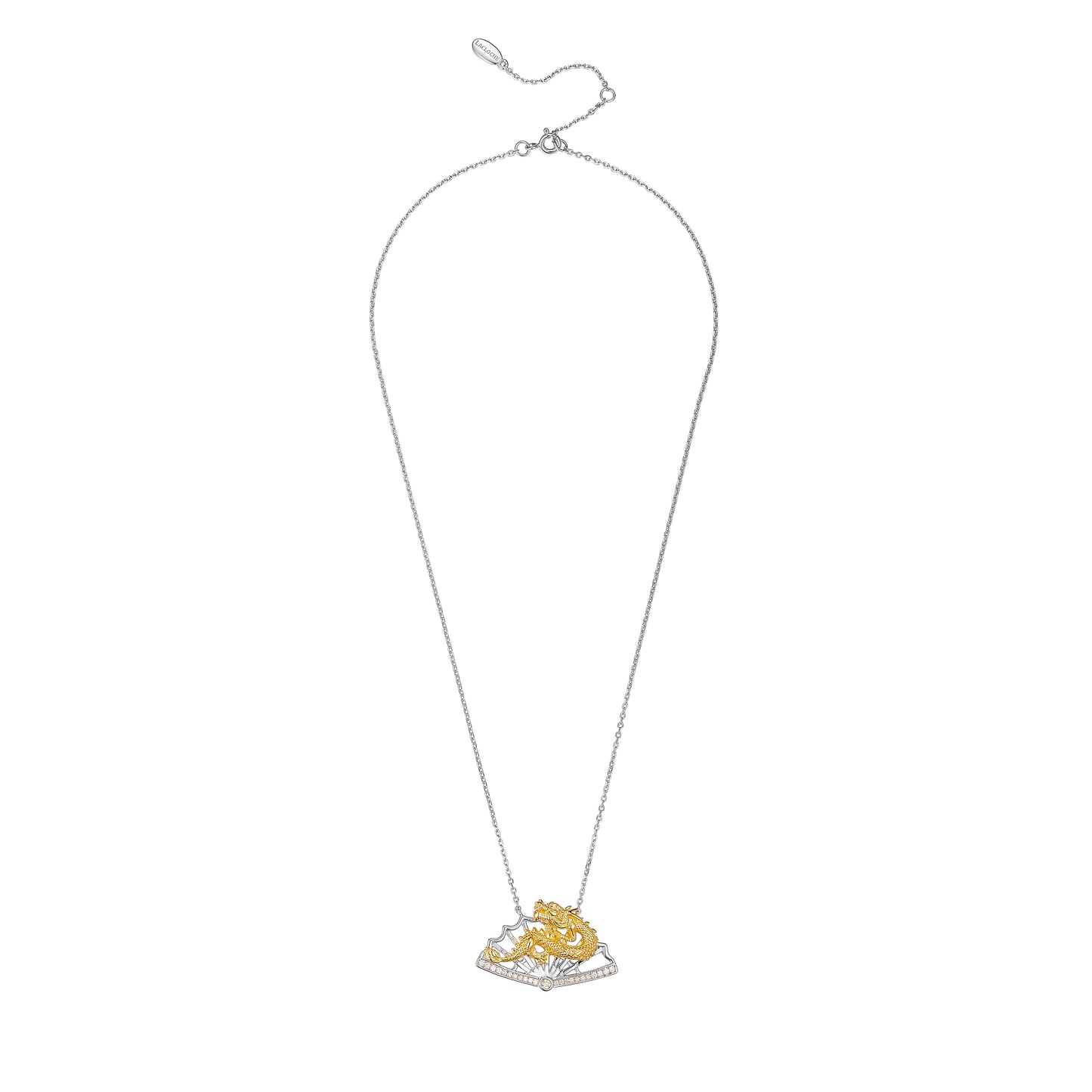 🐉Lacloche X Fatum Secrets Golden Dragon Rising – Dual-Tone Feng Shui Power Pendant