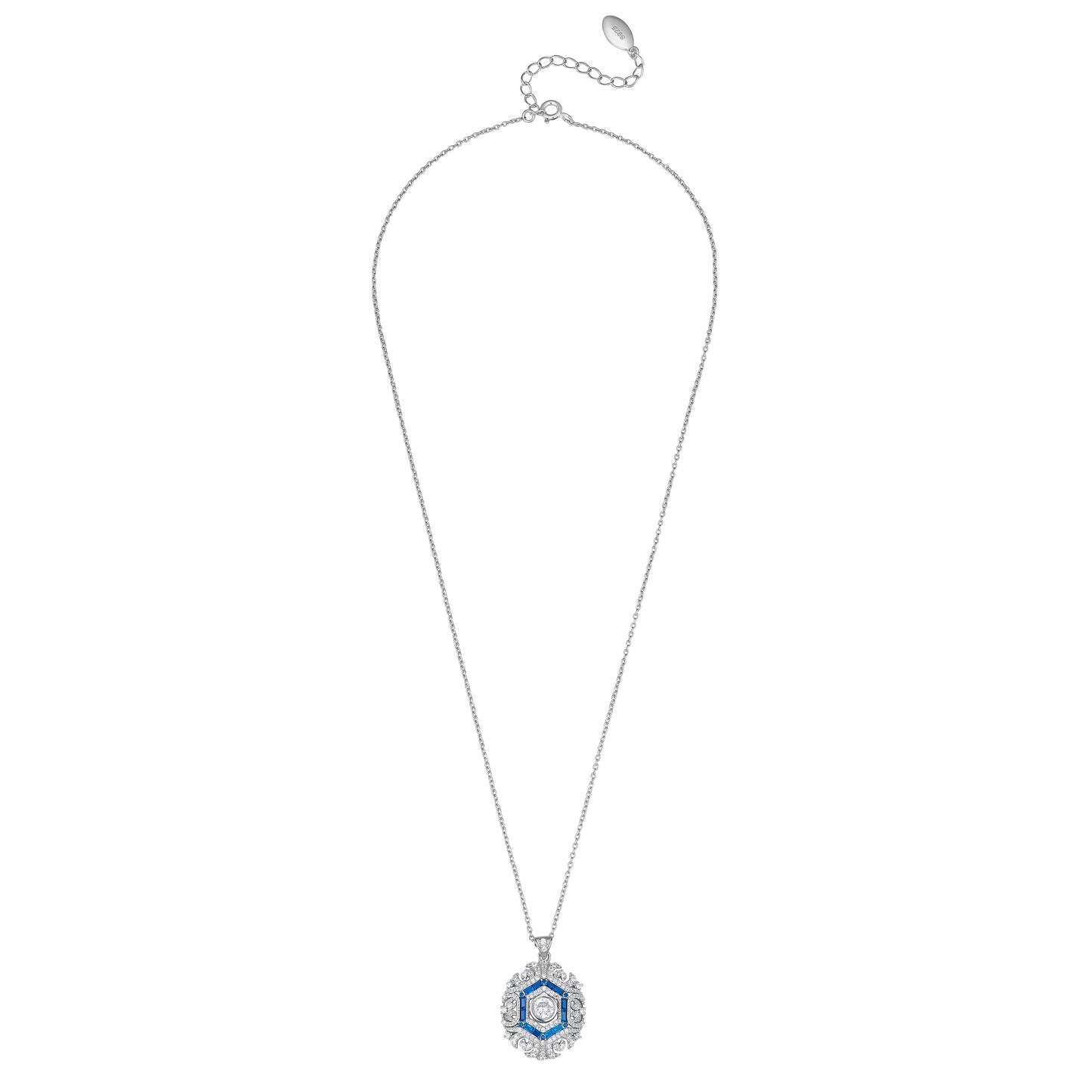 Lacloche X Fatum Secrets HexaMystic Talisman – Sterling Silver Vintage Protection Necklace