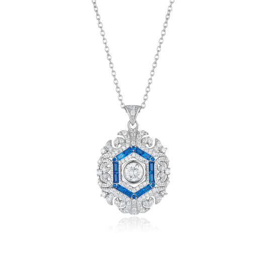 Lacloche X Fatum Secrets HexaMystic Talisman – Sterling Silver Vintage Protection Necklace