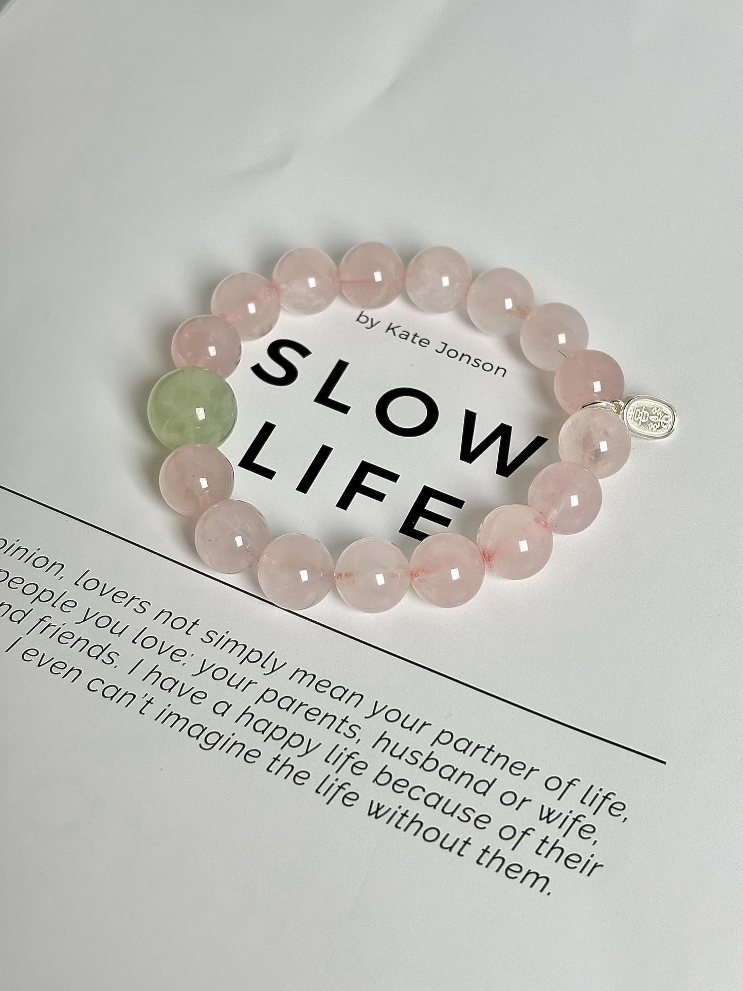 💗 Gentle Heart – Rose Quartz Love Attraction Bracelet