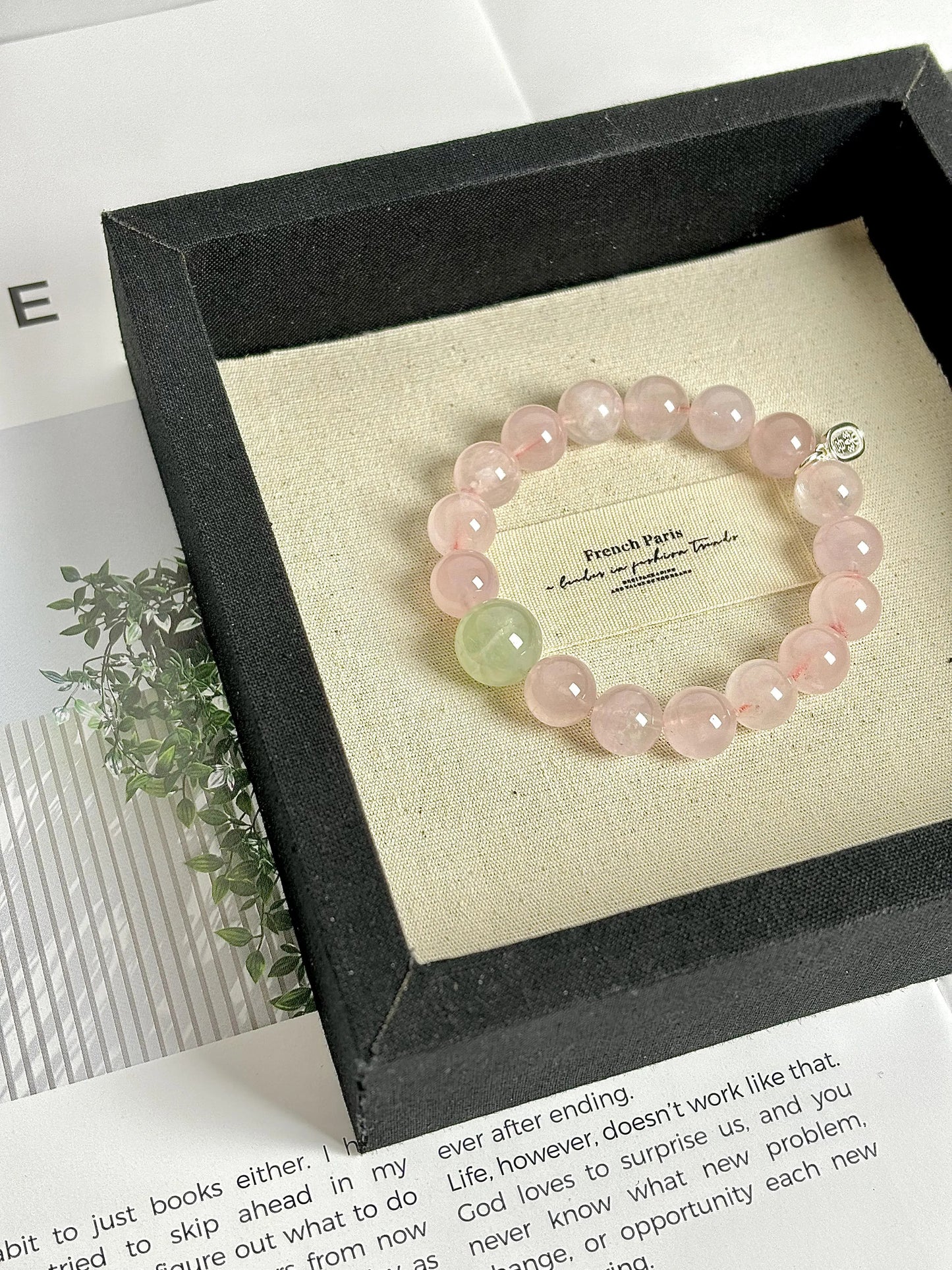 💗 Gentle Heart – Rose Quartz Love Attraction Bracelet
