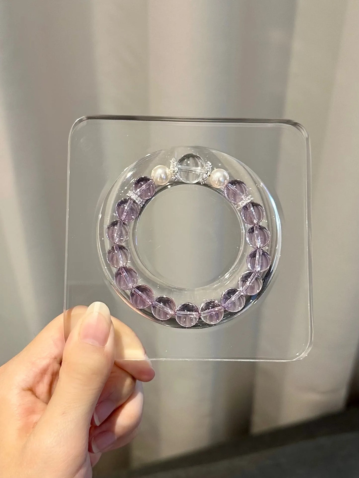 🔮 Purple Wisdom – Amethyst Career Boost Bracelet