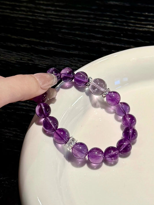 🔮 Amethyst Ascend – Career Luck Bracelet