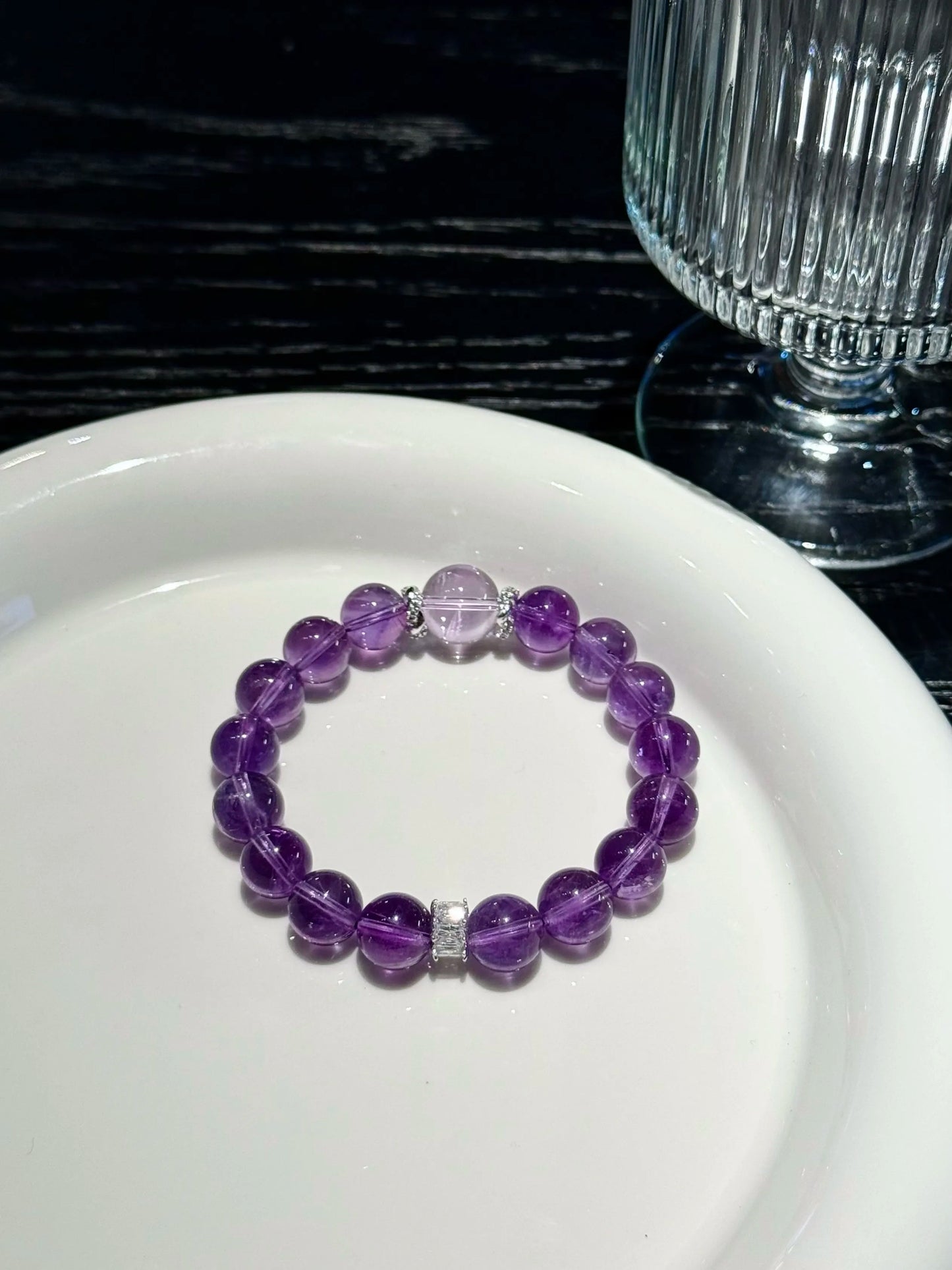 🔮 Amethyst Ascend – Career Luck Bracelet