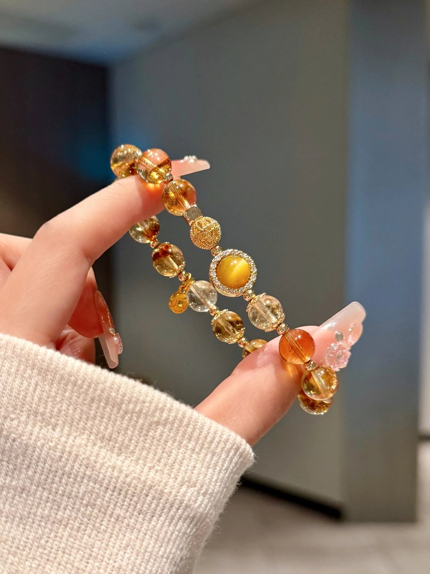 💰 Citrine Wealth Bracelet
