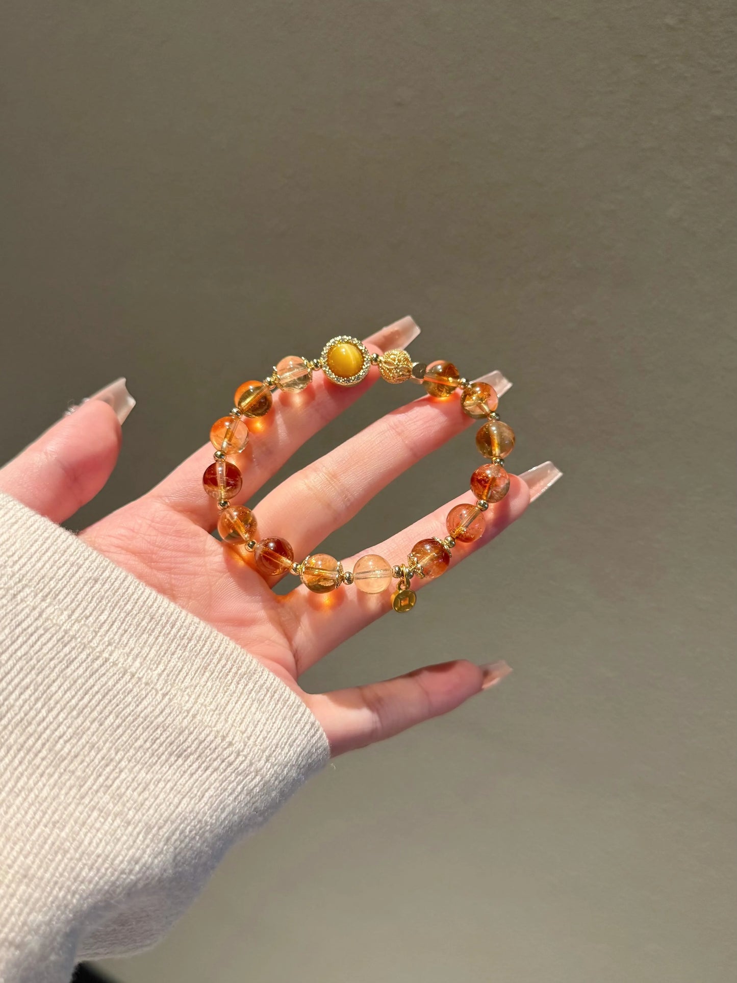 💰 Citrine Wealth Bracelet