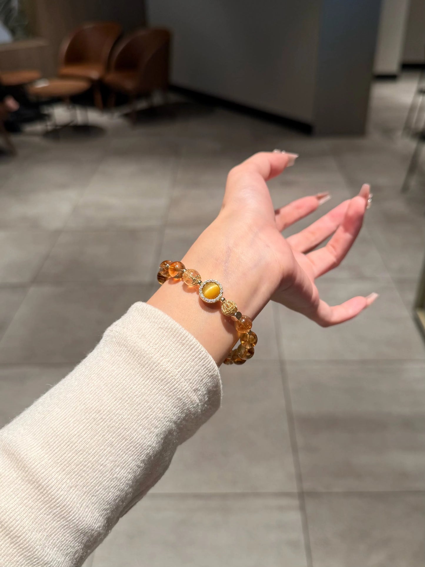 💰 Citrine Wealth Bracelet